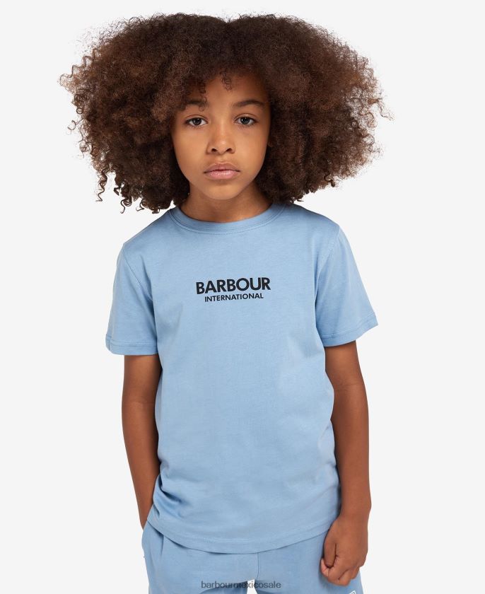 Barbour 8B6RFZ2530 ropa negro Niños camiseta de formulario