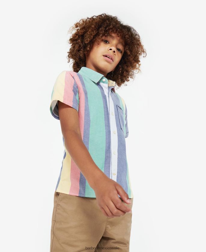 Barbour 8B6RFZ2541 ropa cambray Niños camisa de valle