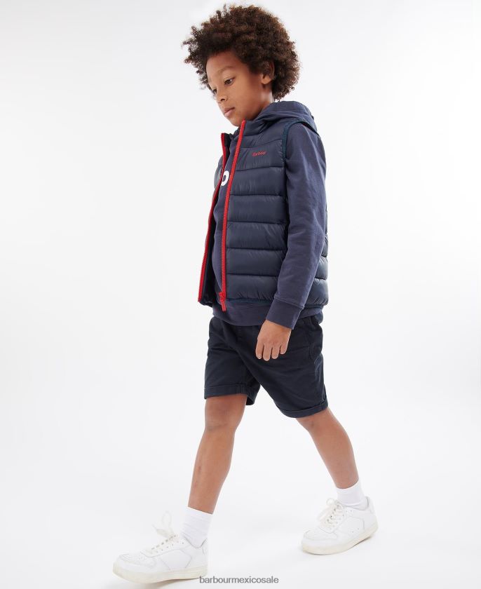 Barbour 8B6RFZ2486 ropa rojo Niños chaleco de arrastre