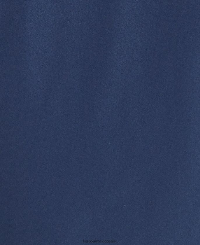 Barbour 8B6RFZ2490 ropa azul marino clásico Niños chaqueta impermeable domus con capucha