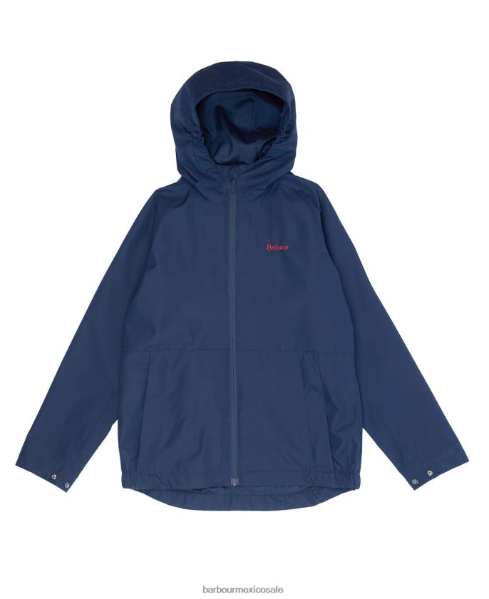 Barbour 8B6RFZ2492 ropa ocre Niños chaqueta impermeable cromar