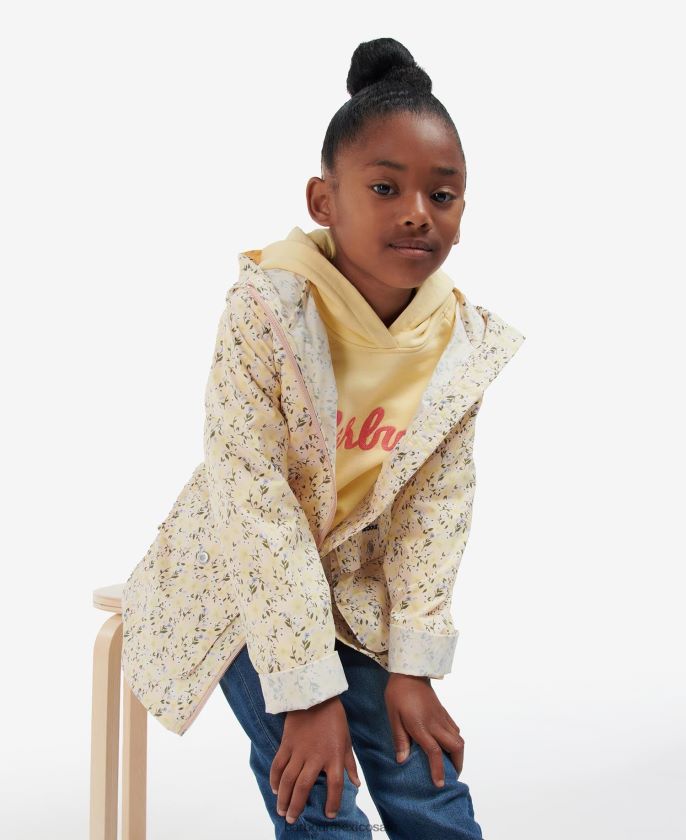 Barbour 8B6RFZ2553 ropa girasol tonto chicas chaqueta impermeable maara estampada