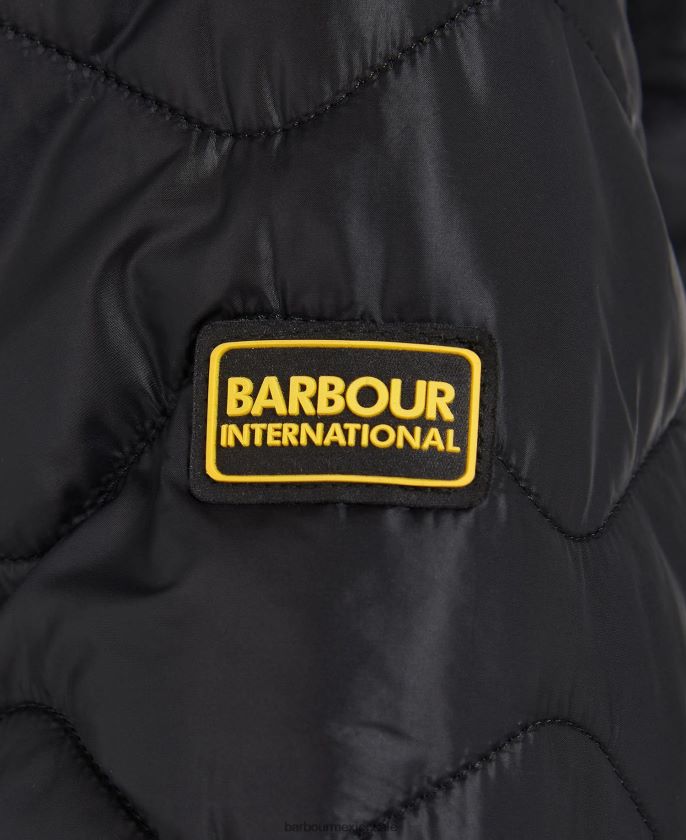 Barbour 8B6RFZ2550 ropa glicinia/verde palmera chicas chamarra capitonada reversible Fenway