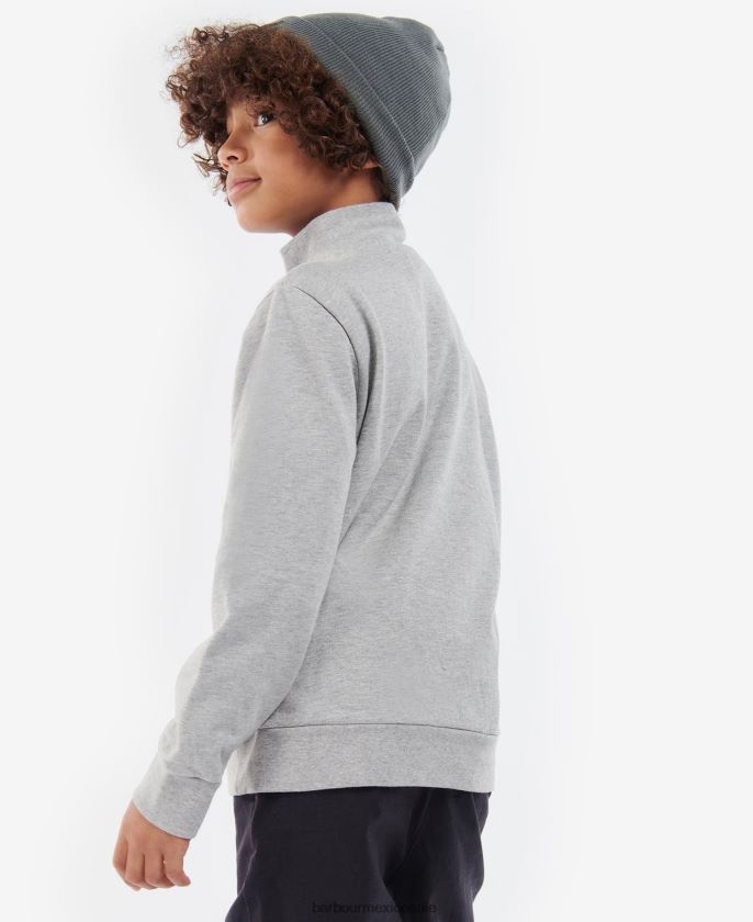 Barbour 8B6RFZ2522 ropa Armada Niños media cremallera floyd