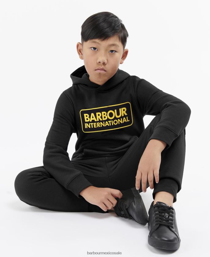 Barbour 8B6RFZ2539 ropa negro clásico Niños chándal básico